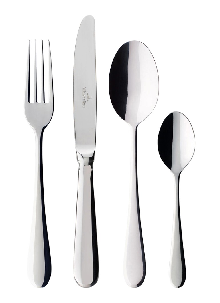 Villeroy & Boch Oscar bestekset 24-delig Zilver - Deal