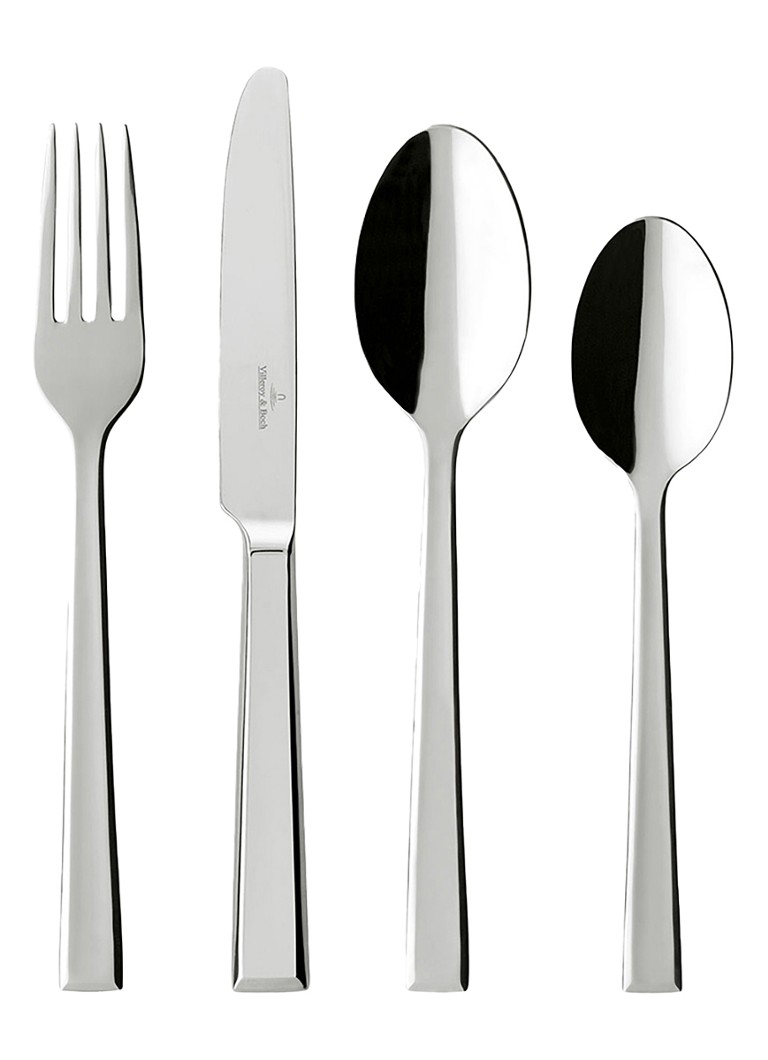Villeroy & Boch Victor bestekset 24-delig Zilver