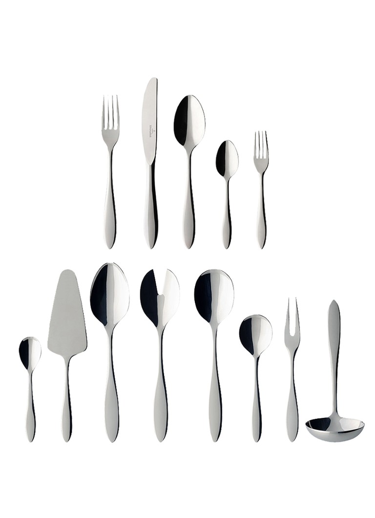 Villeroy & Boch Arthur bestekset 68-delig Zilver - Deal