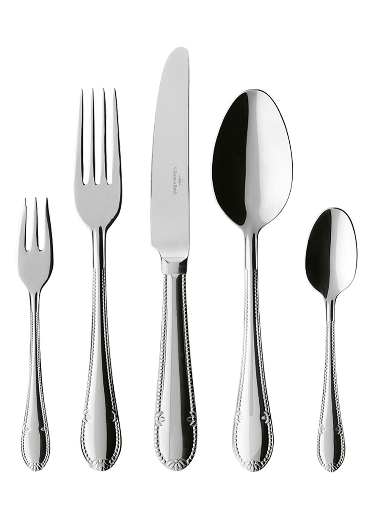 Villeroy & Boch Mademoiselle bestekset 30-delig Zilver - Deal
