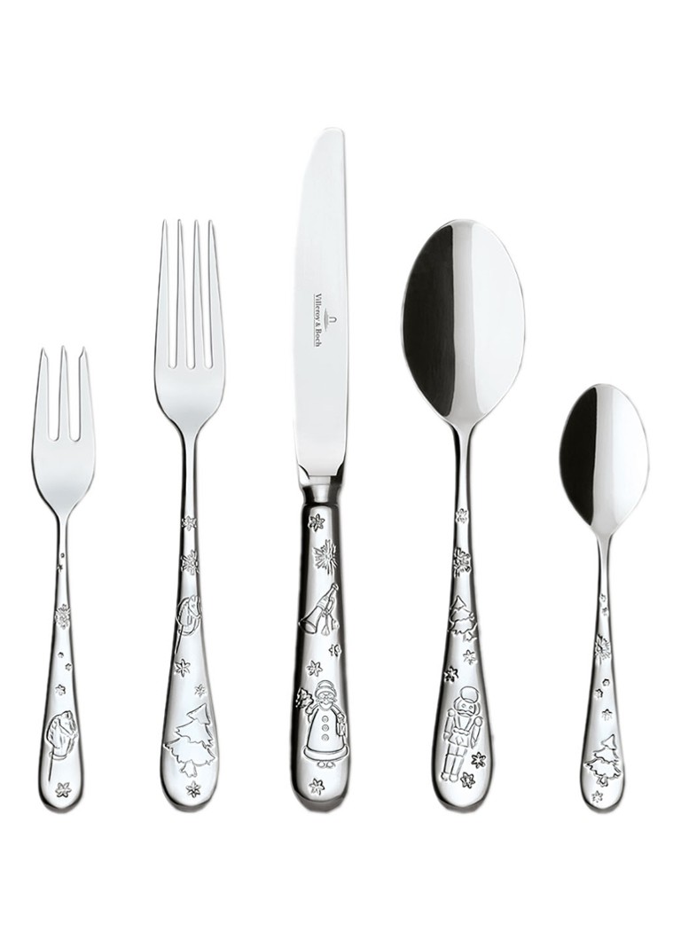 Villeroy & Boch Toy's Delight bestekset 30-delig Zilver - Deal