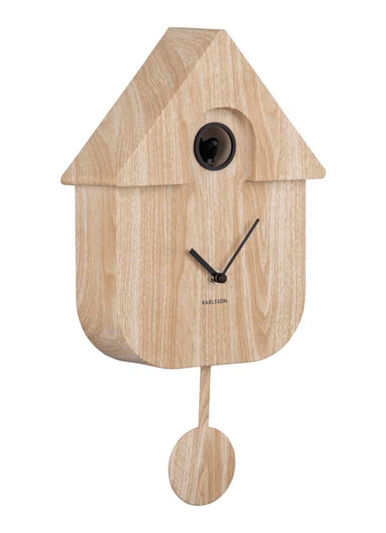 Karlsson Cuckoo wandklok Lichtbruin - Deal