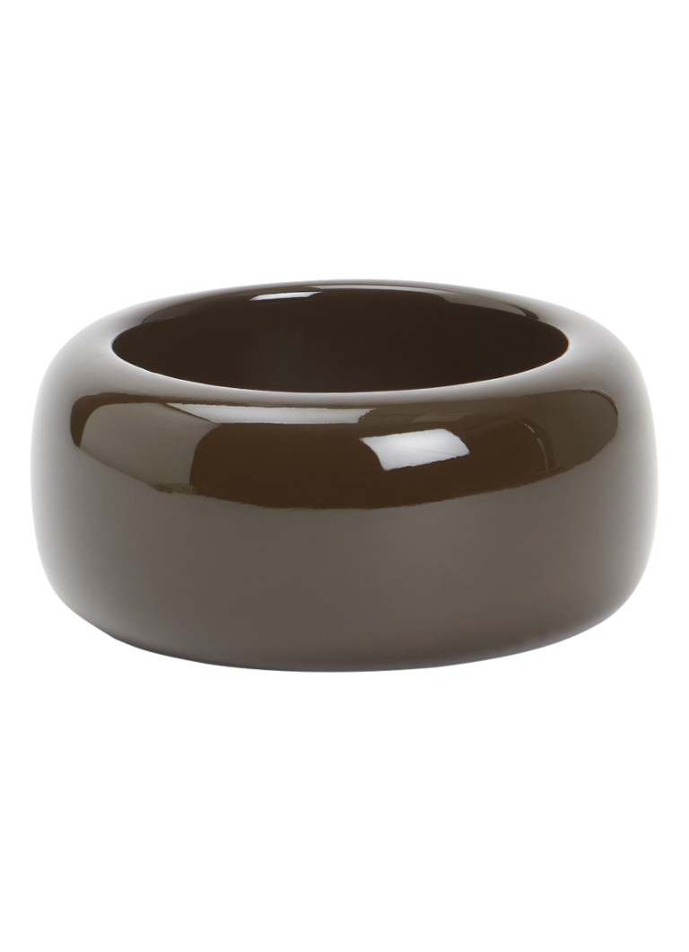 The Frankie Shop Dames Bangle in de kleur Bruin, maat: One Size