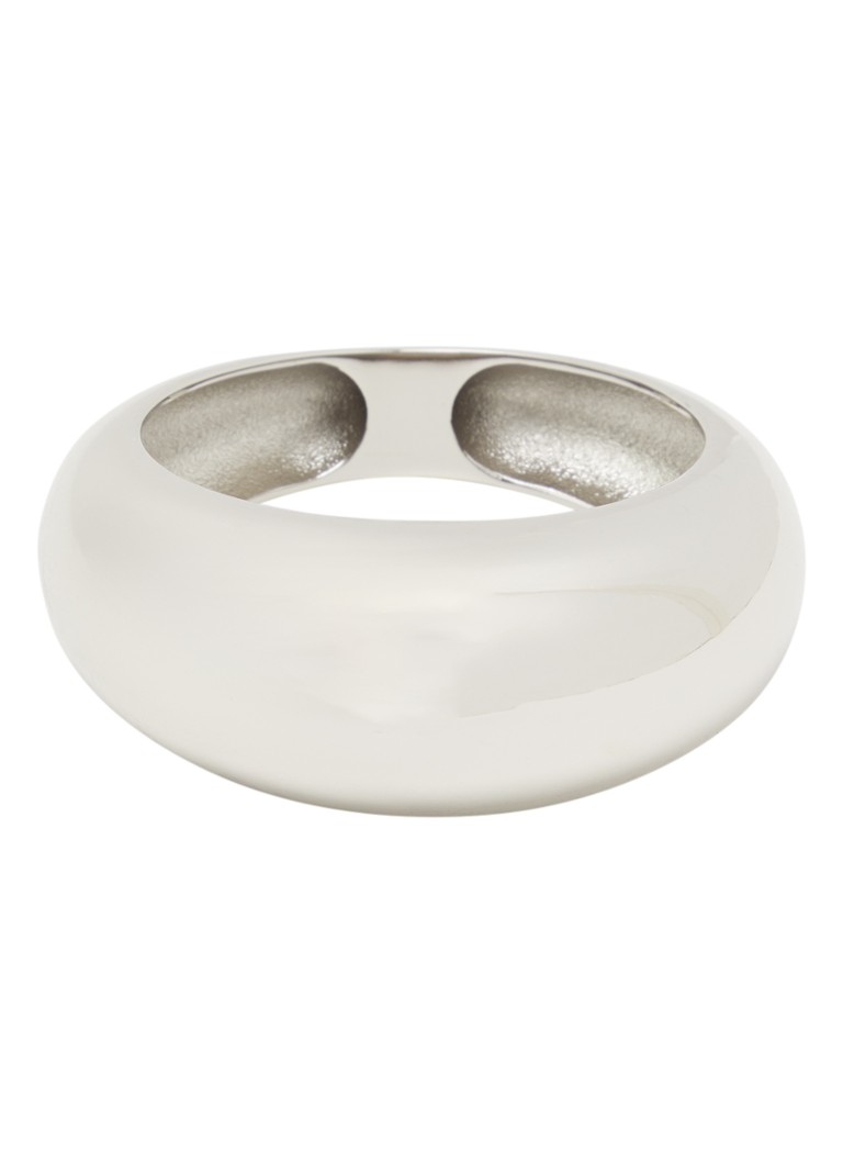 The Frankie Shop Dames Elenna bangle in de kleur Zilver, maat: ONE SIZE