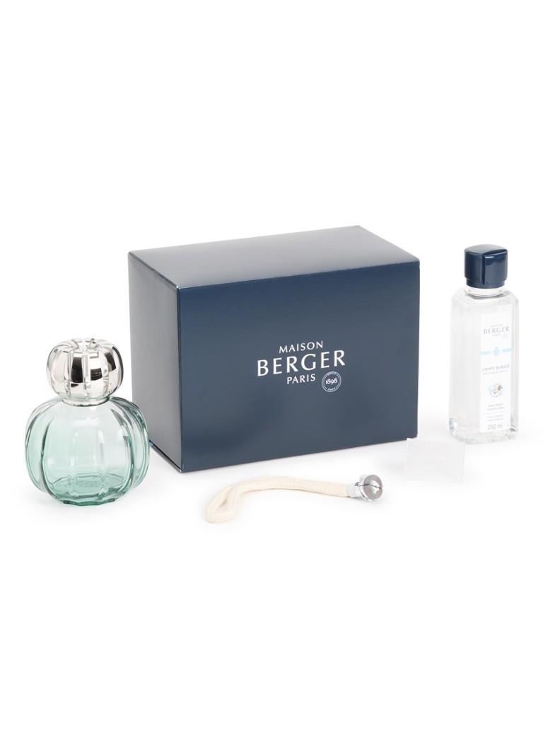 Maison Berger Lampe Berger Corali Verte cadeauset met Aqua Céleste navulling 250 ml Groen - Deal