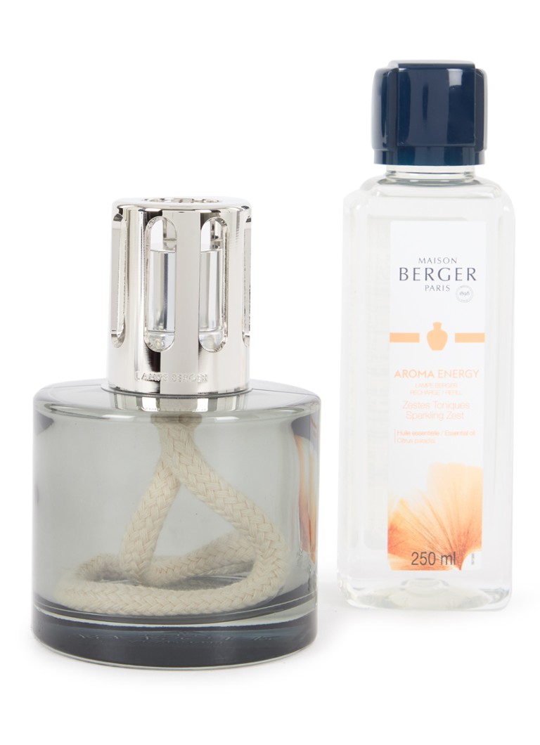 Maison Berger Aroma Energy citrus geurbrander met navulling in giftset Transparant - Deal