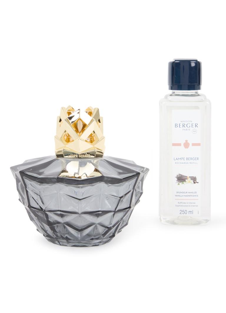 Maison Berger Kali Noire geurbrander met navulling in giftset Zwart - Deal