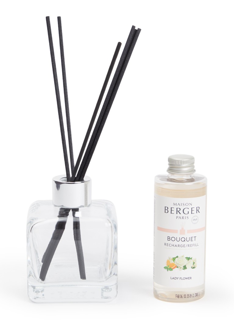 Maison Berger Lady Flower geurstokjes 100 ml Transparant - Deal