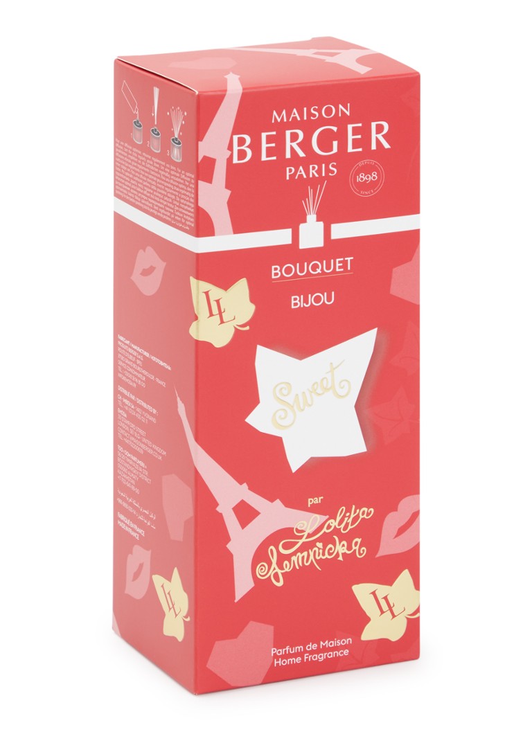 Maison Berger Bijou Lolita Lempicka Sweet geurstokjes 100 ml Rood - Deal