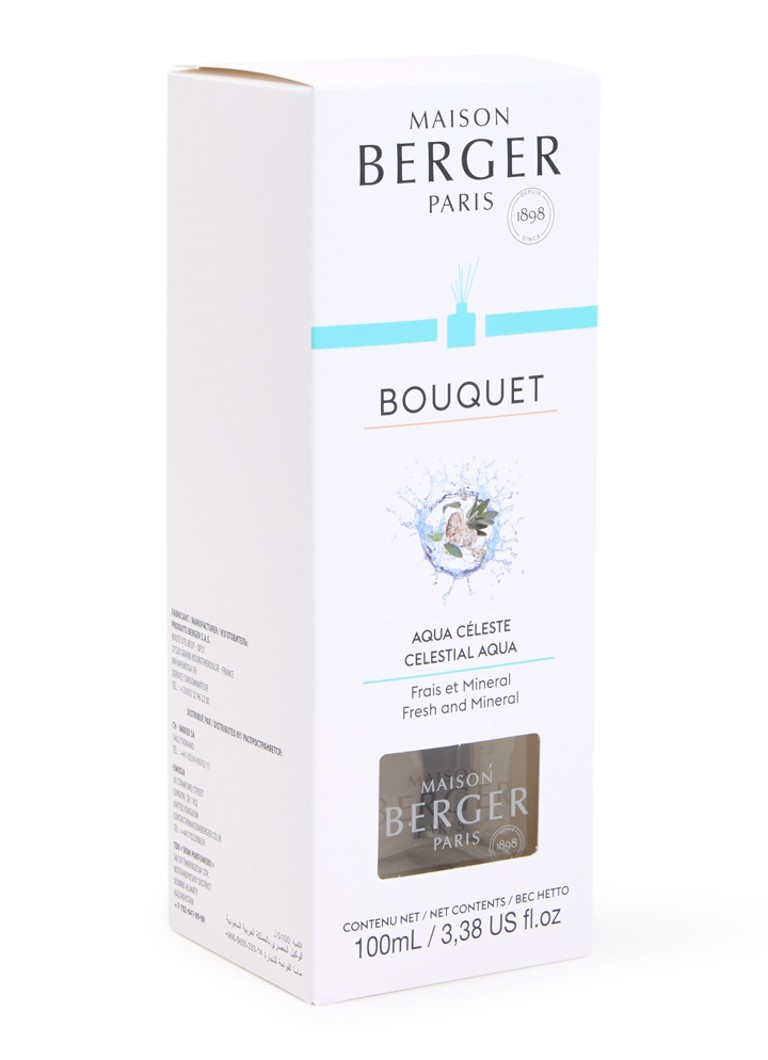 Maison Berger Celestial Aqua geurstokjes met navulling 100 ml Wit - Deal