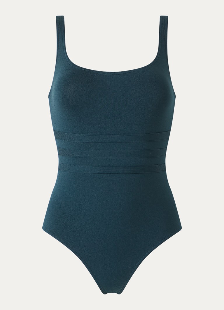 Eres Dames Asia corrigerend badpak in de kleur Indigo, maat: 38