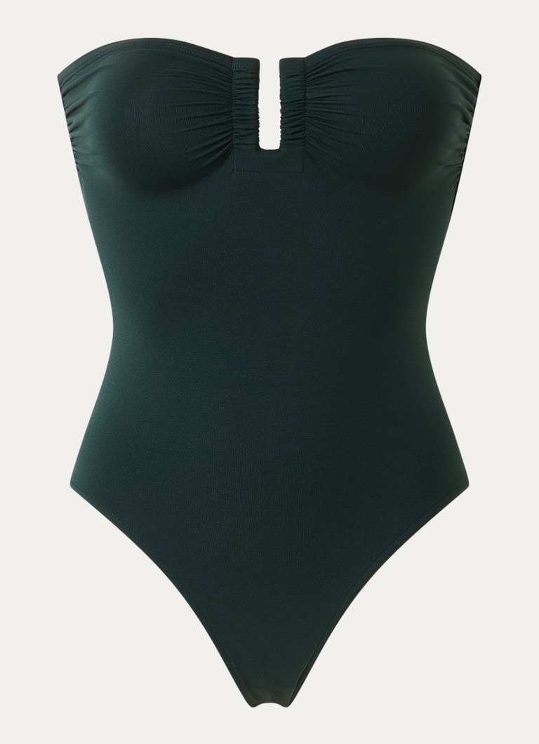 Eres Dames Cassiopee badpak met beugel in de kleur Donkergroen, maat: 38