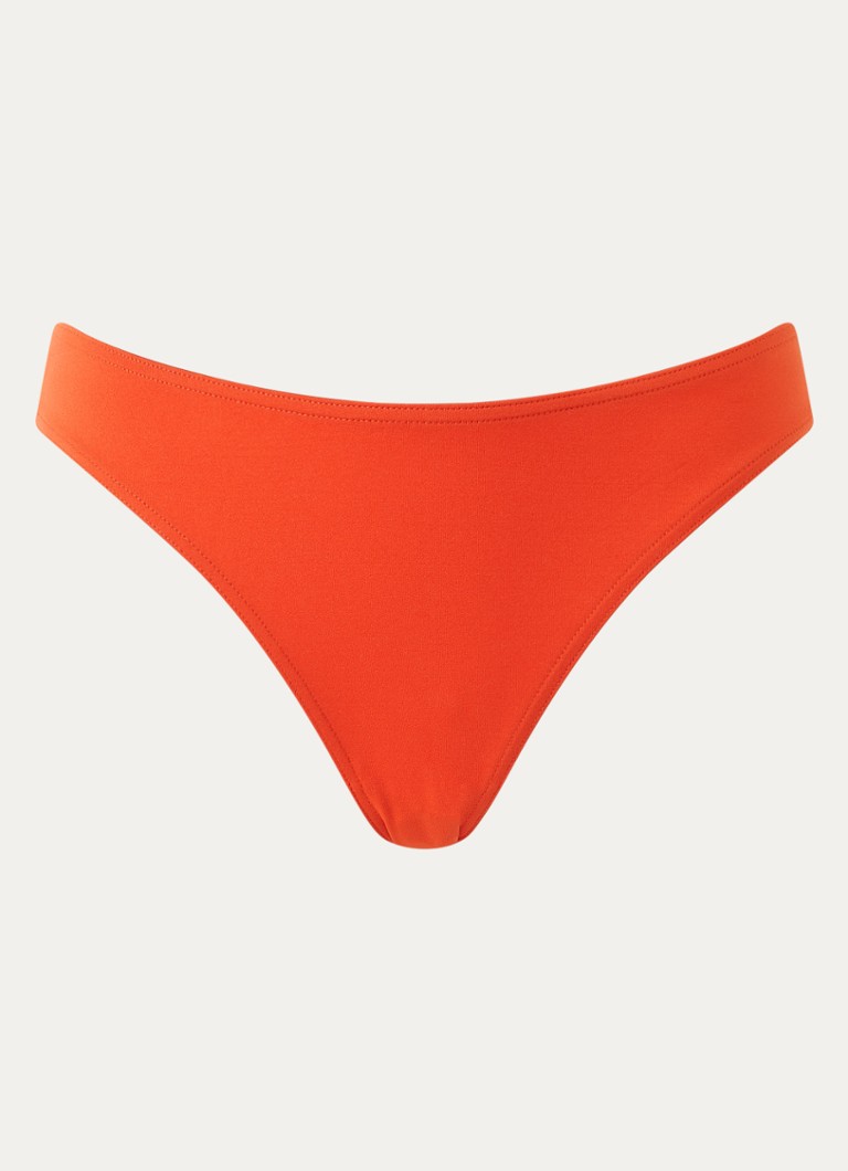 Eres Dames Coulisses bikinislip in de kleur Oranjerood, maat: 42