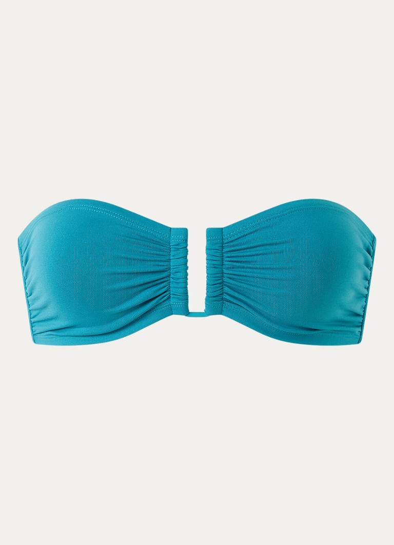 Eres Dames Bandeau bikinitop in de kleur Antraciet, maat: 38