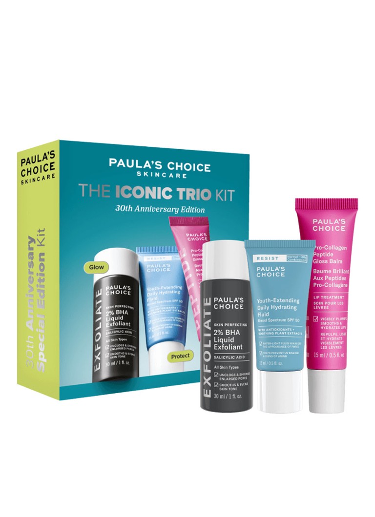 Paula's Choice Iconic Trio Kit - verzorgingsset 114G Cadeausets - Deal