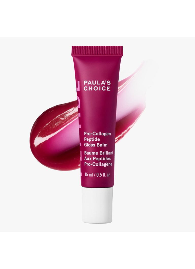 Paula's Choice Pro-Collagen Peptide Gloss Balm - lipgloss Deep Plum 15ml Make-up - Deal