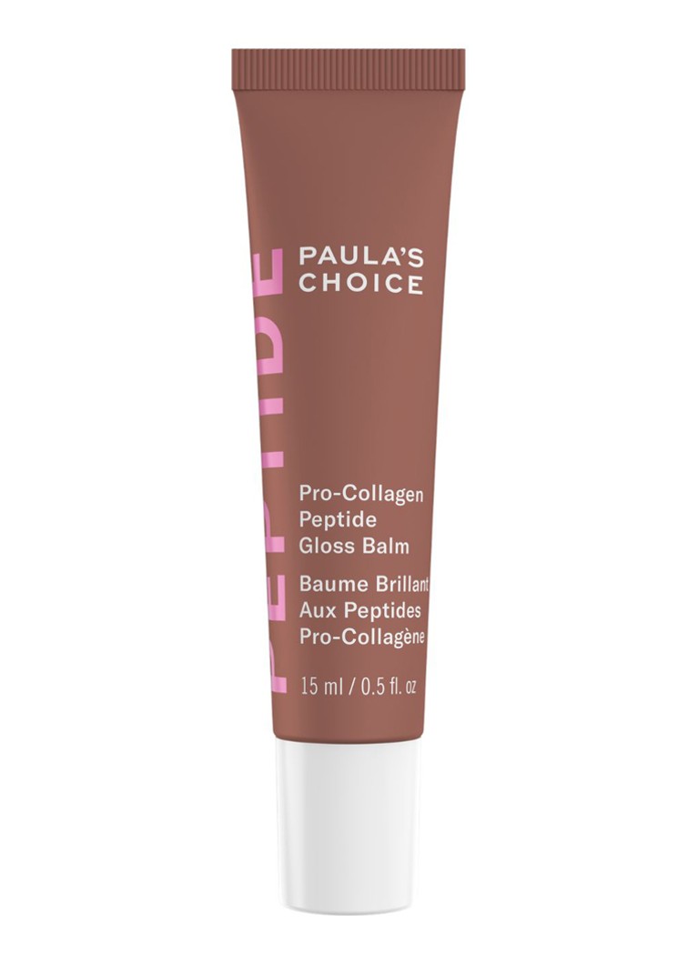 Paula's Choice Pro-Collagen Peptide Gloss Balm Toasted Vanilla - lipbalsem Toasted Vanilla 15ml Verzorging - Deal