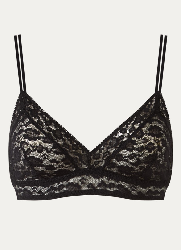 Sarda Dames Cid bralette van kant in de kleur Zwart