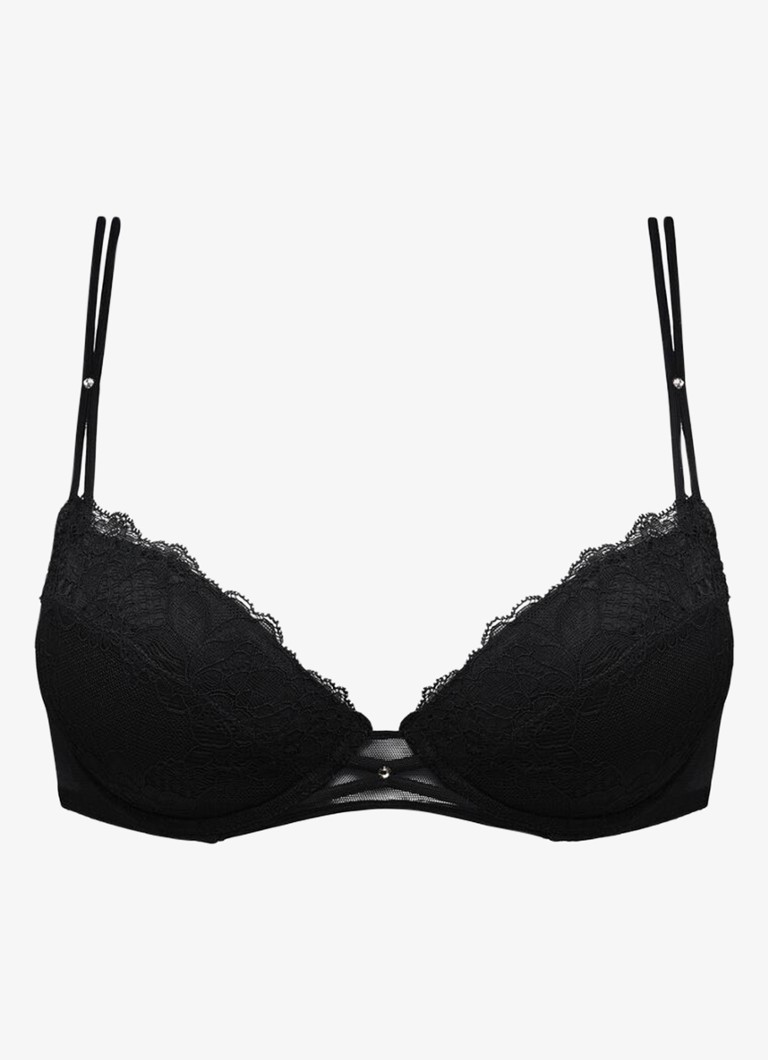 Sarda Dames Amelia push up bh met uitneembare vulling in de kleur Zwart