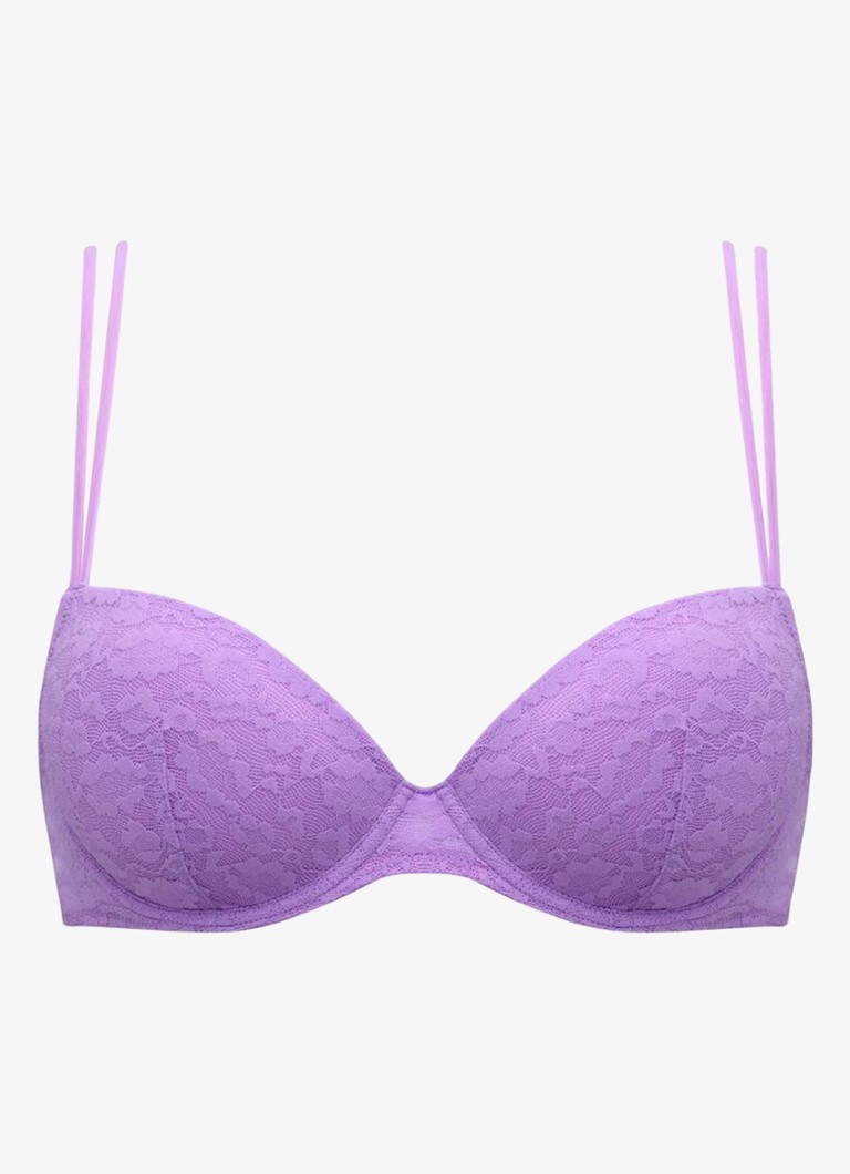 Sarda Dames Cid voorgevormde plunge bh met kant in de kleur Lavendel