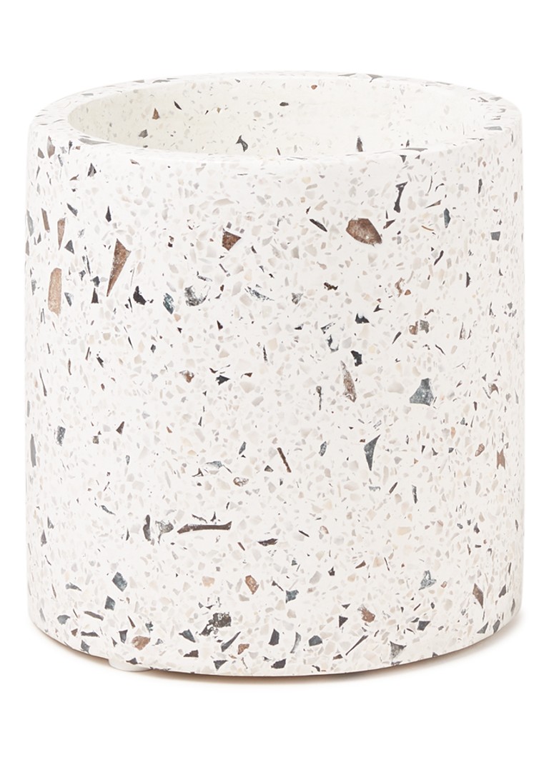 Serax Terrazzo bloempot van aardewerk voor binnen Ø18 cm Wit - Deal