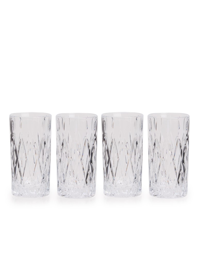 Schott Zwiesel Age longdrinkglas 41 cl set van 4 Transparant - Deal