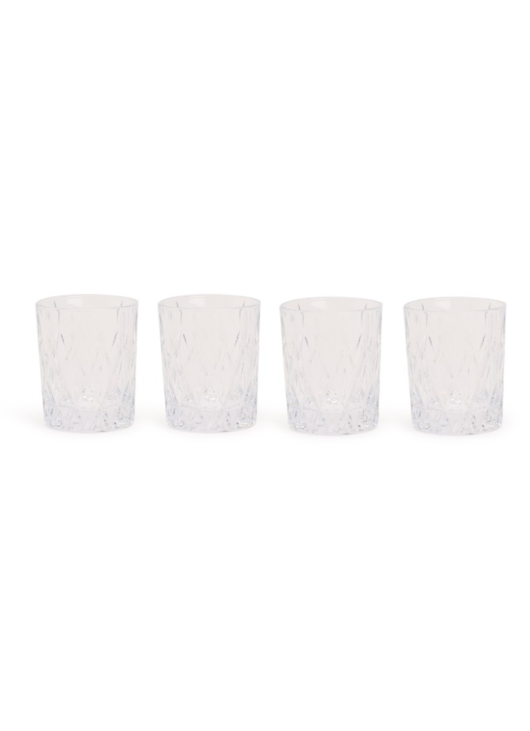 Schott Zwiesel Age whiskyglas 29,4 cl set van 4 Transparant - Deal