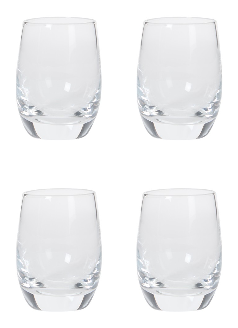 Schott Zwiesel For You shotglas 7,5 cl set van 4 Transparant - Deal