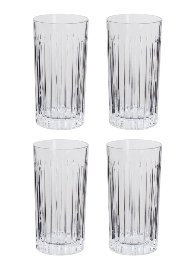 Schott Zwiesel Stage longdrinkglas 44 cl set van 4 Transparant - Deal
