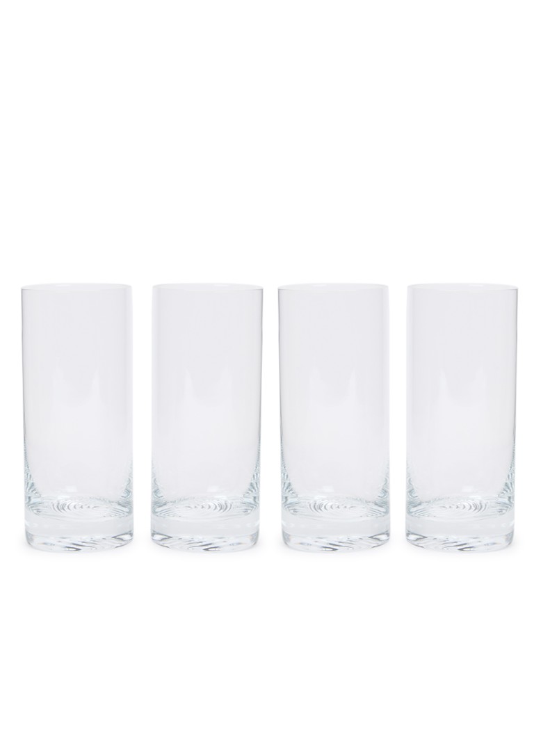 Schott Zwiesel Echo longdrinkglas 48 cl set van 4 Transparant - Deal