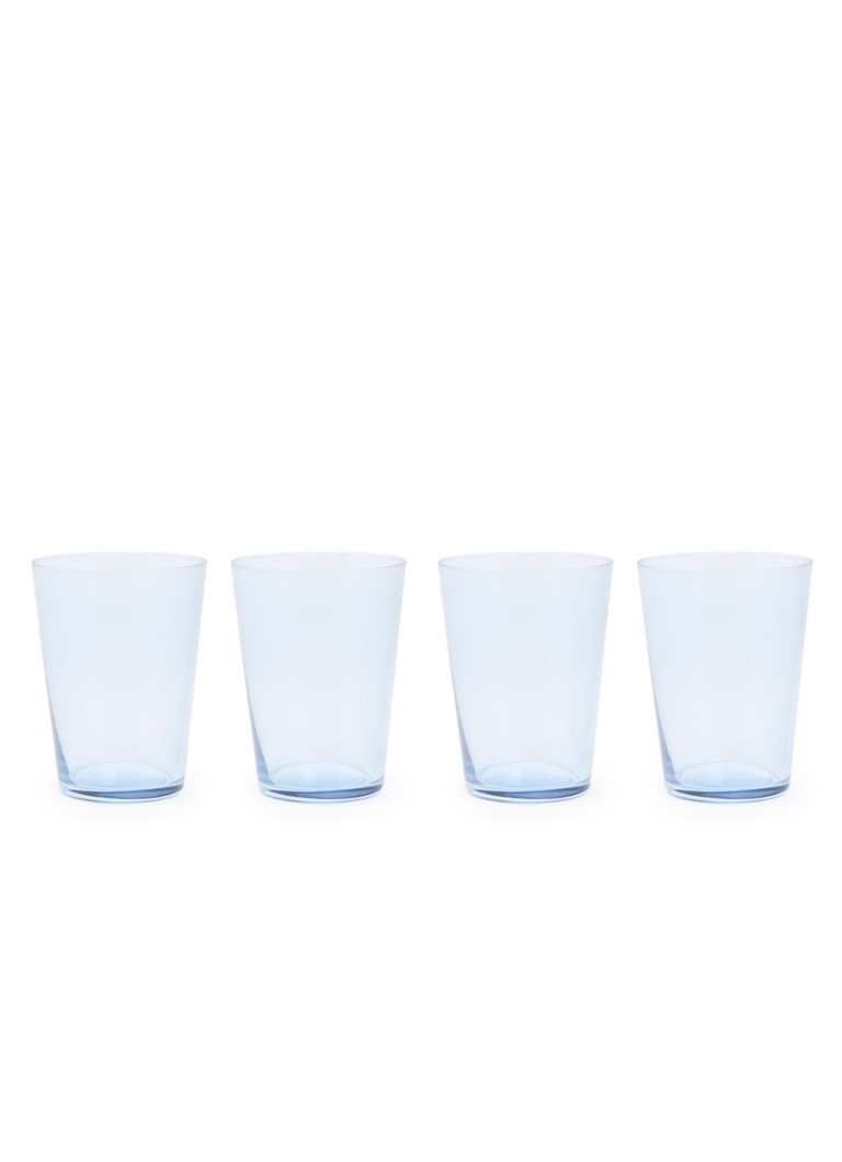 Schott Zwiesel Together waterglas 55 cl set van 4 Blauw - Deal