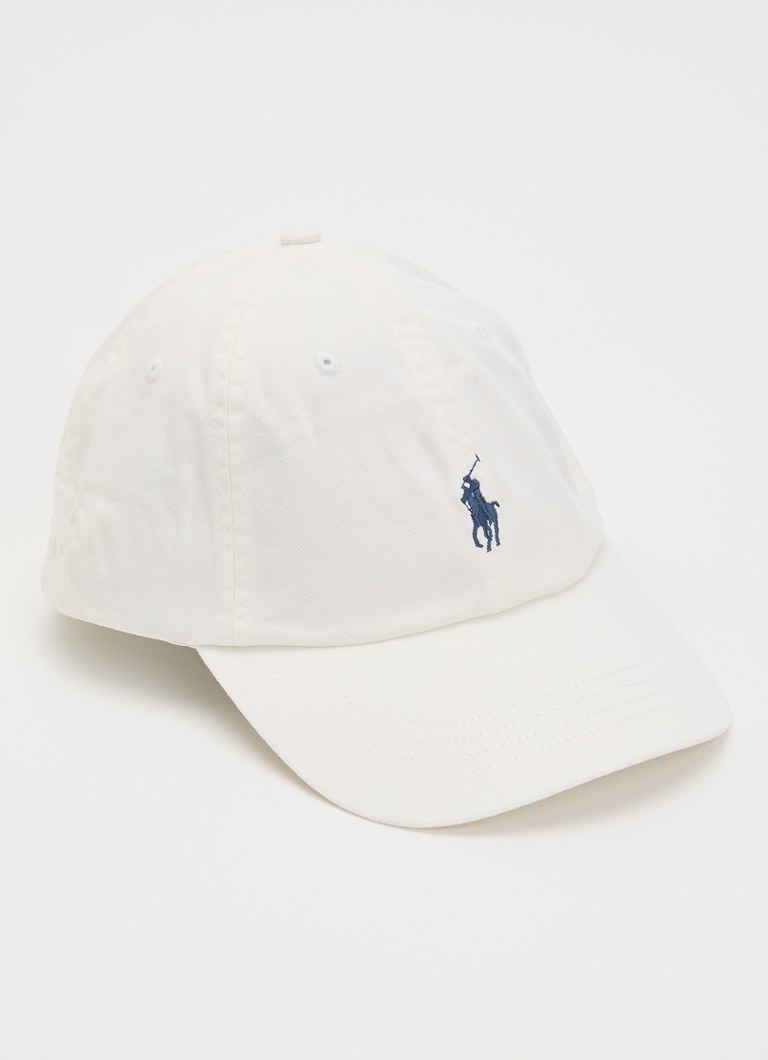 Ralph Lauren Dames Pet met logoborduring in de kleur Naturel, maat: OSZ