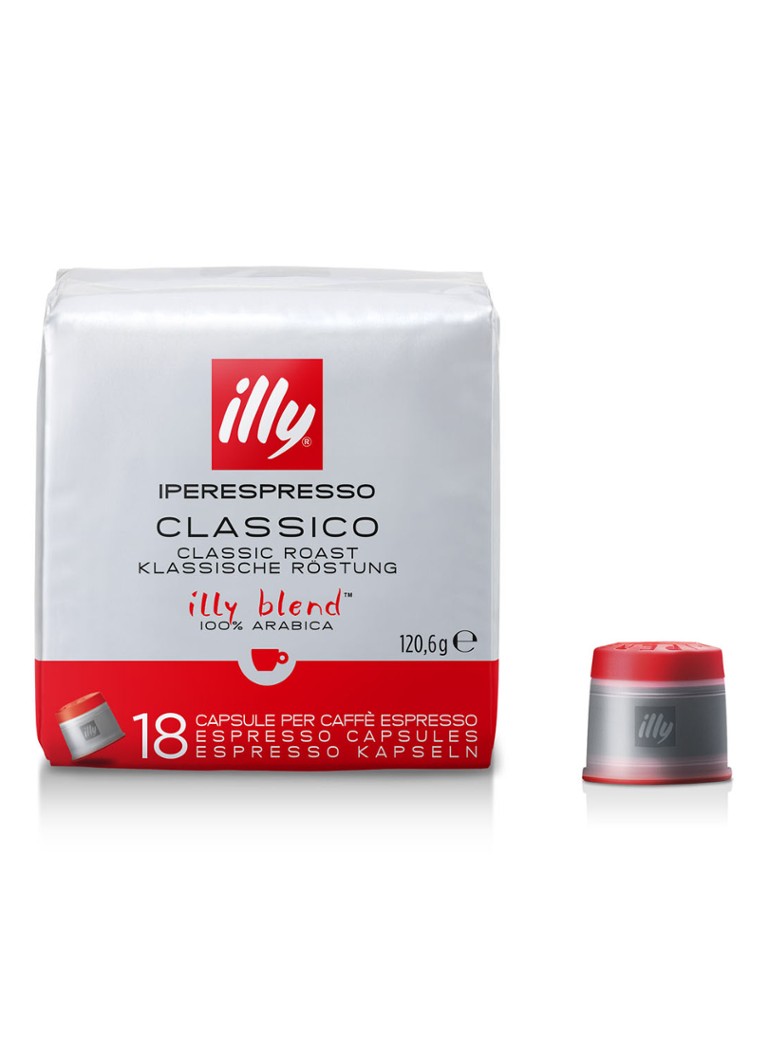 Illy Classico Espresso capsules 18 stuks 120,6 gram Steenrood
