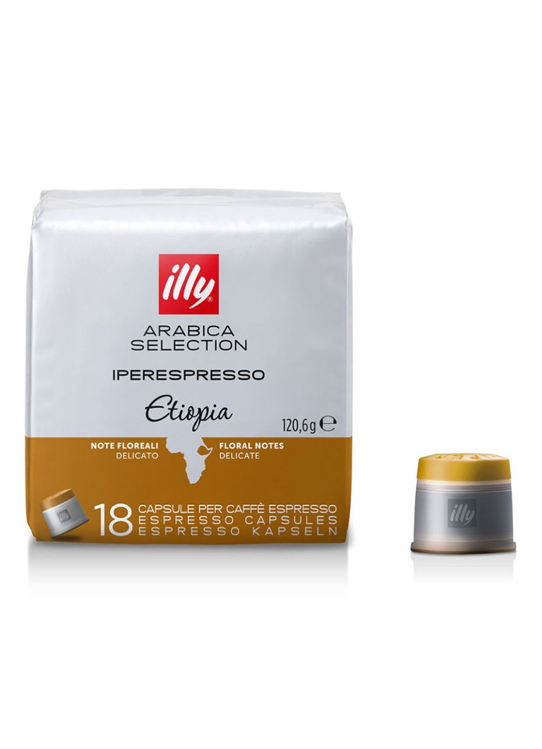 Illy Iperespresso Etiopia Arabica Selection capsules 18 stuks Oranje - Deal