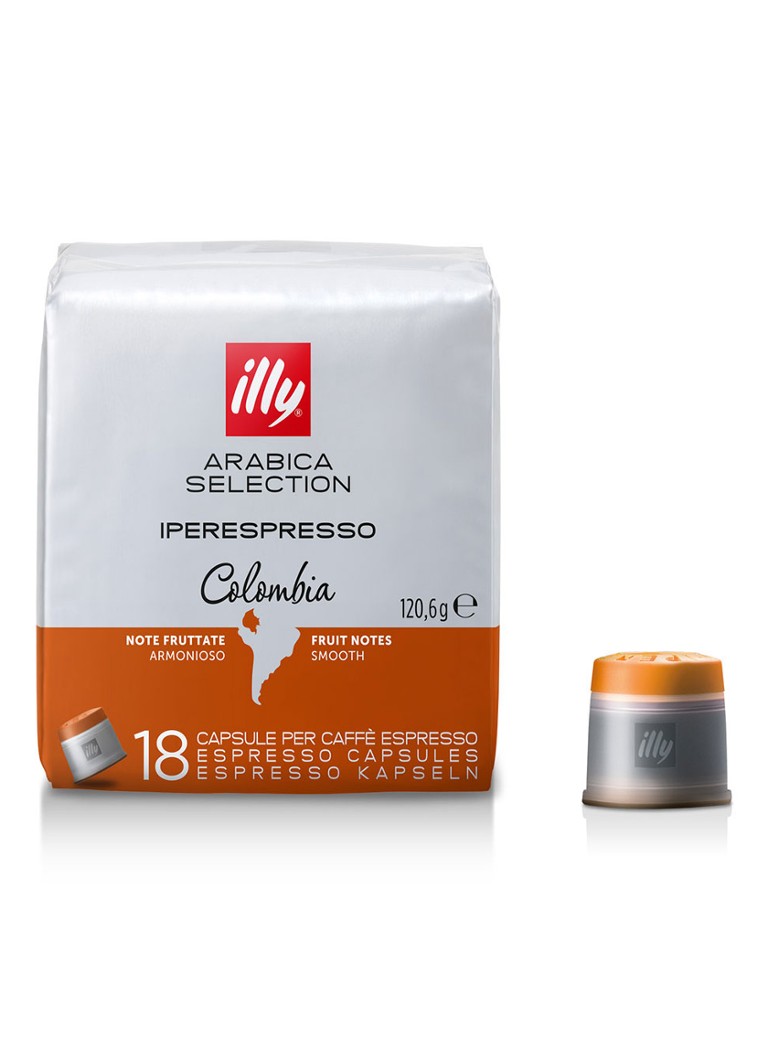 Illy Iperespresso Colombia Arabica Selection capsules 18 stuks Roestbruin - Deal