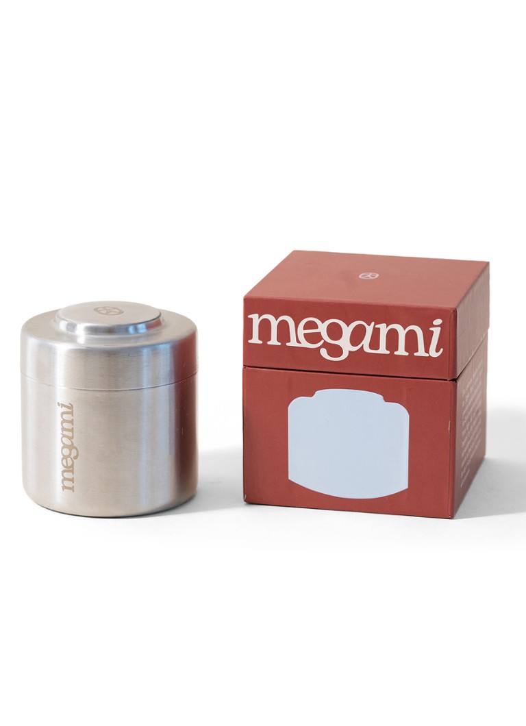 Megami Traditional Matcha opbergpot Zilver - Deal