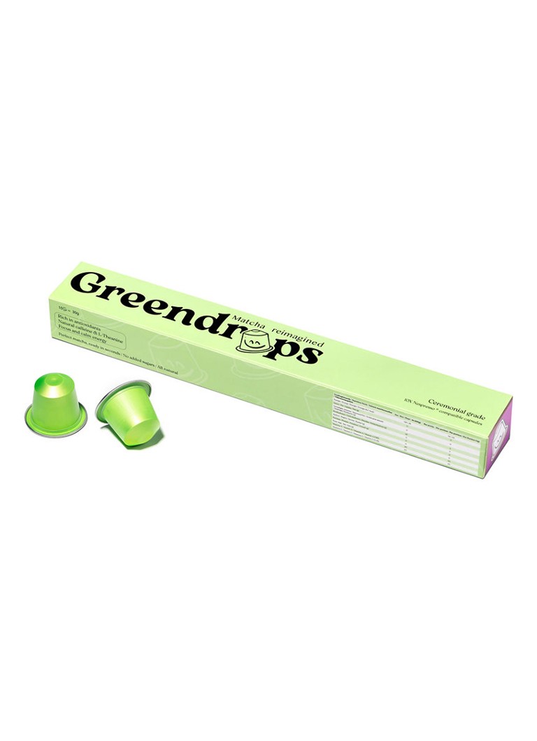 Greendrops Ceremoniële Matcha capsules 30 gram - Deal