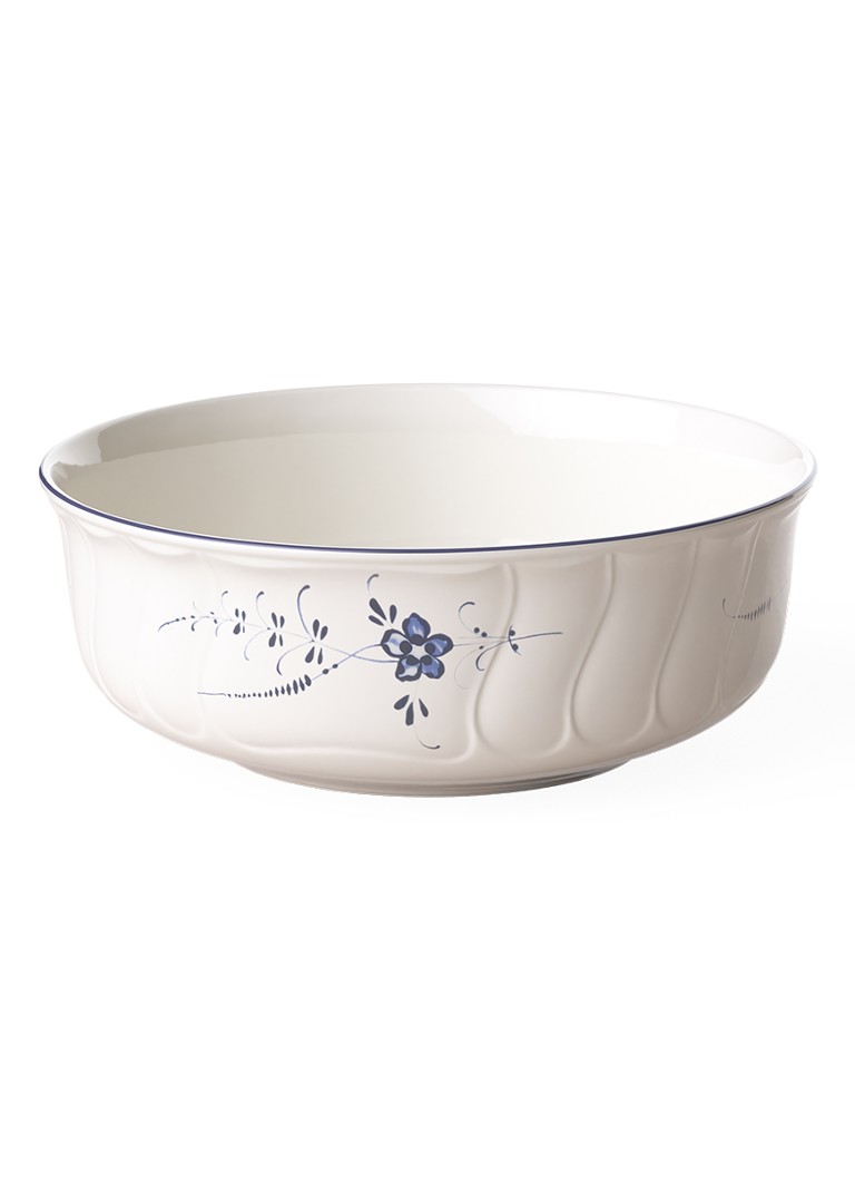Villeroy & Boch Vieux Luxembourg saladeschaal 25 cm Gebroken wit - Deal
