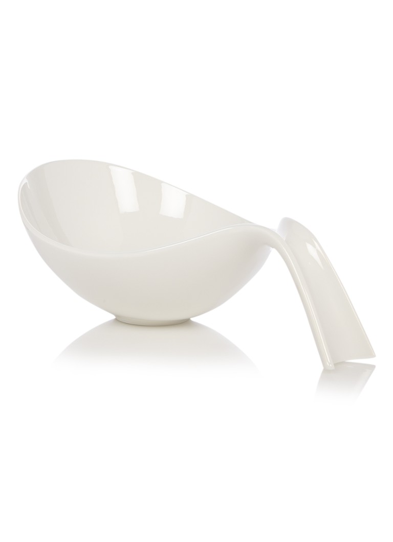 Villeroy & Boch Flow serveerschaal met greep Gebroken wit - Deal