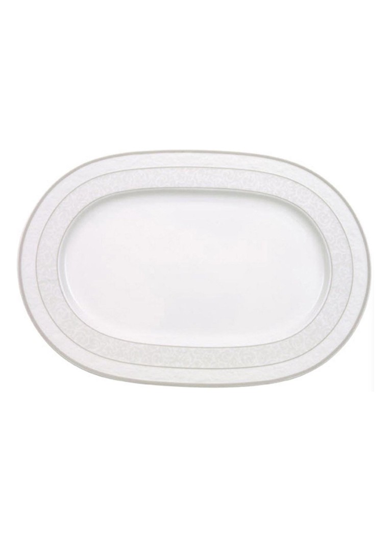 Villeroy & Boch Pearl serveerschaal 35 cm Gebroken wit - Deal