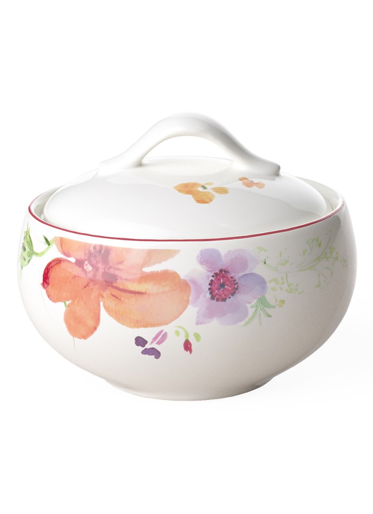 Villeroy & Boch Mariefleur suikerpot Gebroken wit