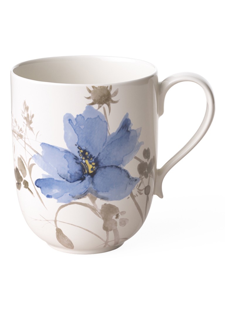 Villeroy & Boch Mariefleur mok 48 cl Gebroken wit