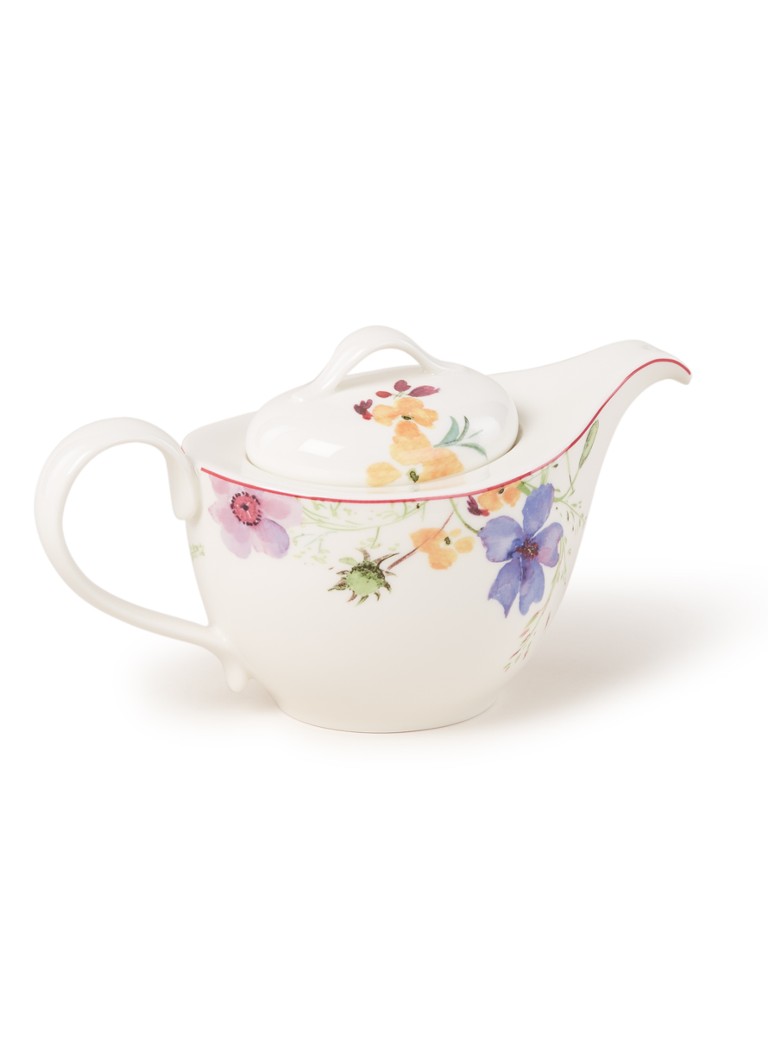 Villeroy & Boch Mariefleur tweepersoons theepot 62 cl Gebroken wit - Deal