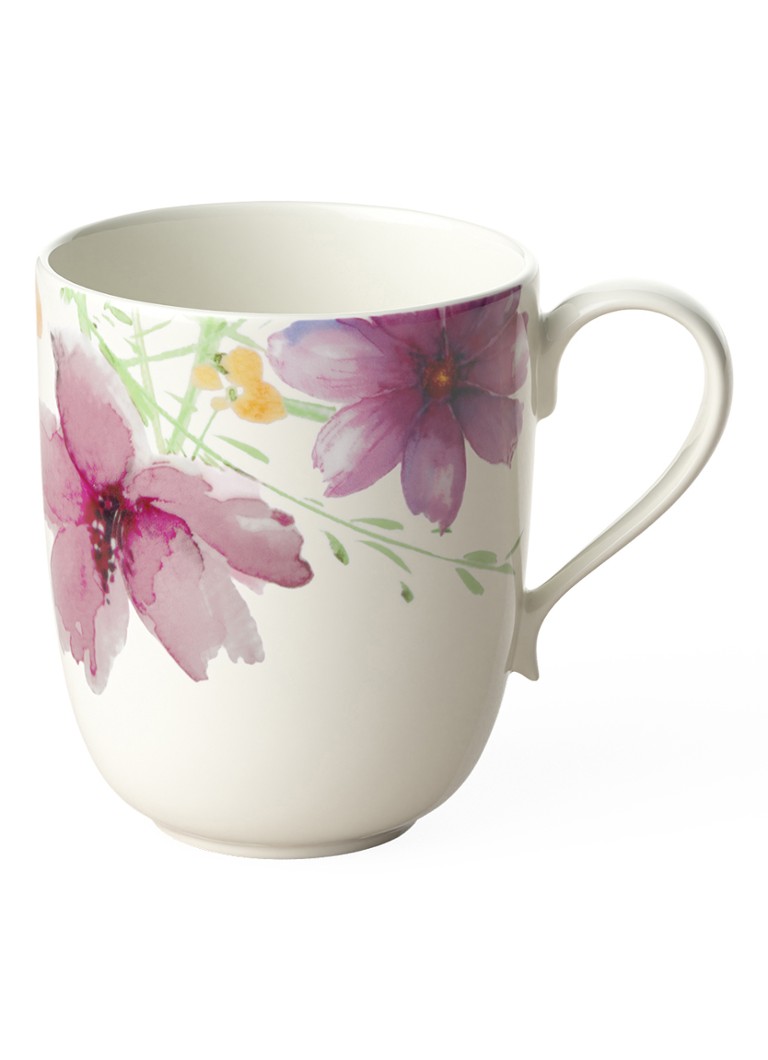 Villeroy & Boch Mariefleur mok 43 cl Gebroken wit