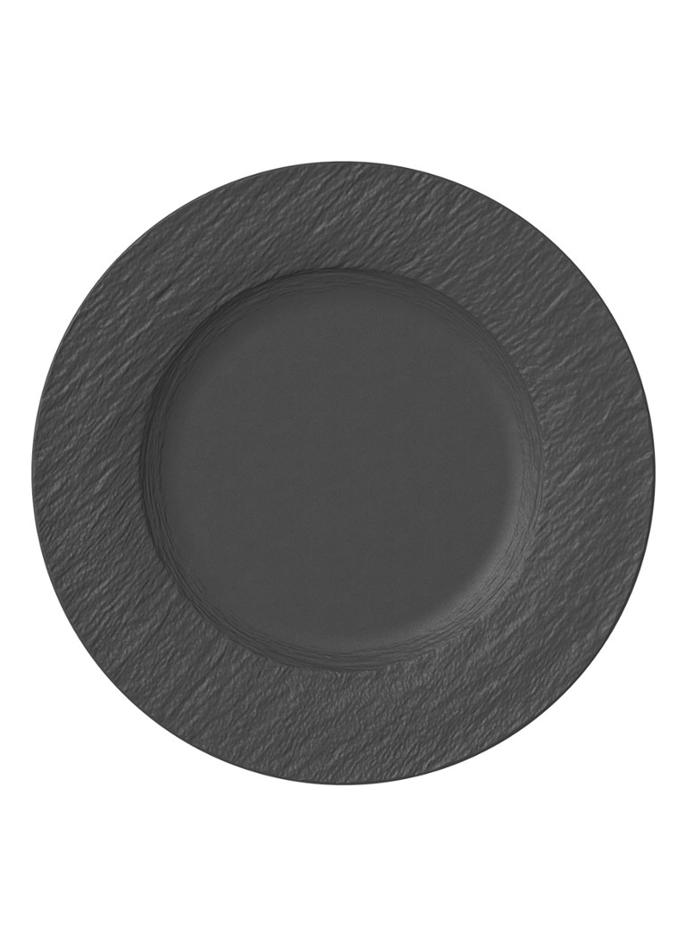 Villeroy & Boch Manufacture Rock dinerbord 27 cm Donkergrijs