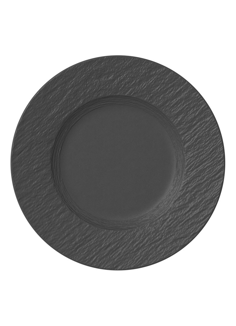 Villeroy & Boch Manufacture Rock ontbijtbord 22 cm Antraciet - Deal