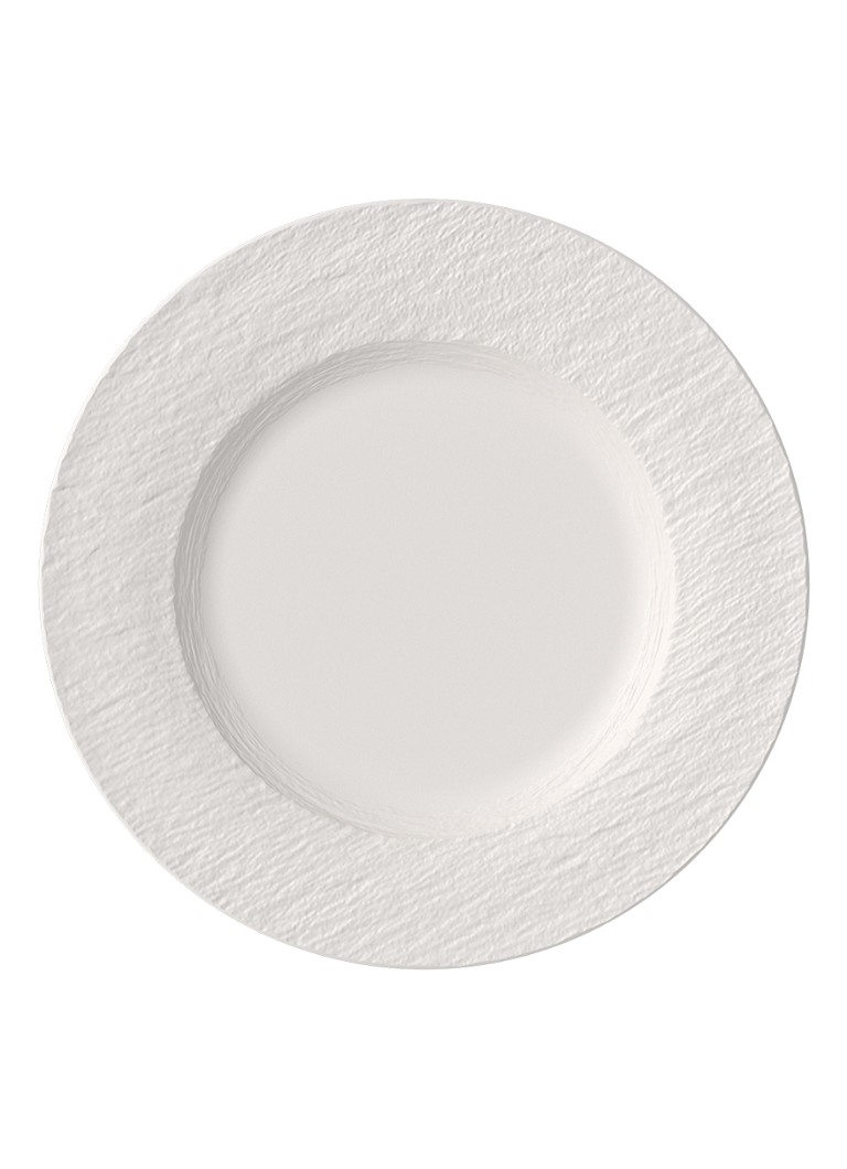 Villeroy & Boch Manufacture Rock dinerbord 27 cm Gebroken wit