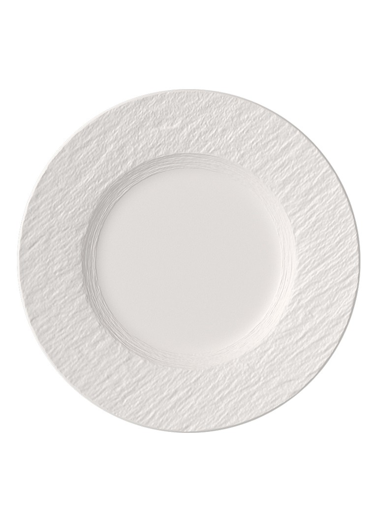 Villeroy & Boch Manufacture Rock ontbijtbord 21 cm Gebroken wit - Deal
