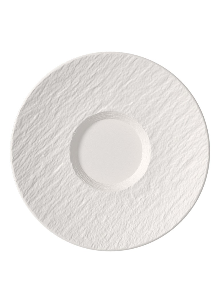 Villeroy & Boch Manufacture Rock Blanc ontbijtbord 17 cm Gebroken wit - Deal