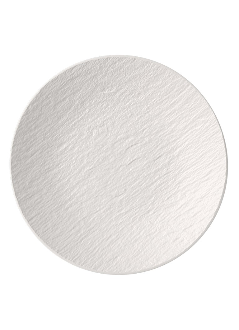 Villeroy & Boch Manufacture Rock Blanc bord 25 cm Gebroken wit